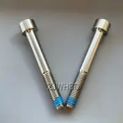 2pcs M7 x 70 mm Ti tanium Screw Bolt Allen Hex Socket Cap Head + Thread Locker