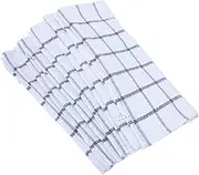 FUNNETOYU Versatile Dish Cloths Set 6 Reusable Scrubbing Dish Rags for Kitchen Bathroom Cleaning