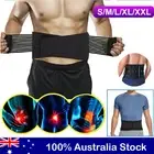 AU LUMBAR LOWER BACK SUPPORT BRACE POSTURE ORTHOSIS PAIN WRAP WAIST BELT TRIMMER