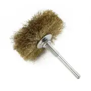 Copper Plated Steel Wire Wire Wheel Brush For Mini Drill Rotary Tools Wax Polish