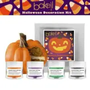 Halloween Luster Dust Collection A (4 PC SET) | Edible Paint & Baking Kit