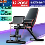 ⭐Sit Up Bench Press Incline Decline Gym Weight Benches Abdominal Leg Fitness