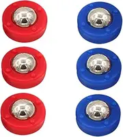 CIYODO Shuffleboard Accessories Kit 6 Balls Rollers Mini Game for Boys and Girls Adults Indoor/Outdoor