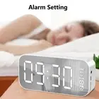 4.2 Version Alarm Clock Three-dimensional Add Ambient Easy Operation Mirror