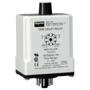 Dayton 1Egb3 Time Delay Relay,120Vac/Dc,10A,Dpdt