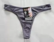 Bonds Organics Ladies WTHV MRI Gloaming Ribbed Gee G String Brief Size 8 New