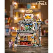 Loz LOZ Mini Block - Roast Restaurant Building Bricks Set 20 x 15 x 8cm