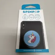Spinpop Unicorn Grip Kickstand Cable Organizer for Smartphone New SP17-UNDG-7