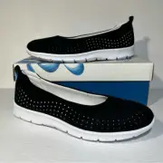 Clarks Allena Sea CLOUDSTEPPERS Perforated Slip-On Size: 9.5