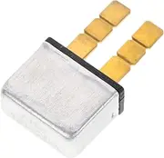 DRESSOOS Protector Terminal Fuse Automotive Circuit Breaker Circuit Breaker for Boat Car LED Bulb Automobile Circuit Breaker Blue Spdt Truck Kit Holder Rv Circuit Breaker Block Silver Metal