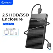 ORICO 2.5 Hard Drive Disk USB3.0 to SATA HDD SSD Enclosure External Laptop Case