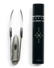Vivitar Stainless Steel Lighted Tweezers with Travel Case and Batteries