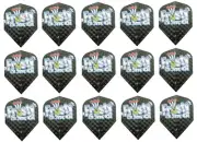 5 Sets Harrows Dimplex Standard Dart Flights - Ships Tracking- Frosty
