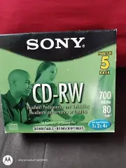 Sony 4 pack CD-RW 700 MB/80 min