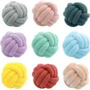 Soft Knot Ball Pillows Round Throw Pillow Cushion Kids Home Decoration Plush ...