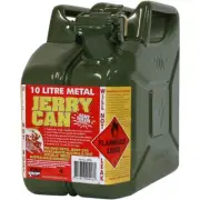 Proquip 10L Army Green Metal Fuel Jerry Can 996