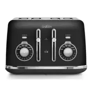 Sunbeam Alinea Collection 4 Slice Toaster - Black
