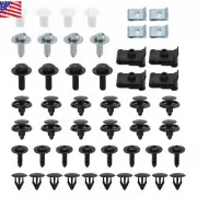 FIT TOYOTA LEXUS 50PCS UNDER ENGINE COVER CLIPS UNDERBODY MUDGUARD SHIELD SCREW (for: Toyota)