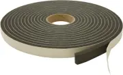 JVCC Medium-Density PVC Foam Tape 1 in x 50 ft. x3/16 in thick, Single Sided