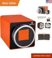 Watch Winder for Automatic Watches with Quiet Motor 12 Rotation Mode Setting ...