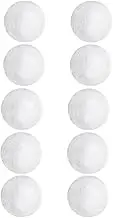 10 Round White 80mm Polystyrene Foam Ball Modeling