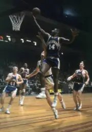 Cincinnati Royals Oscar Robertson In Action 1963 Old Basketball Photo 4