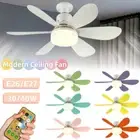 Socket Fan Lamp E26/E27 Wireless Remote Control LED Bulb Ceiling Fan Replacement