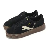 在飛比找momo購物網優惠-【PUMA】休閒鞋 Suede Platform Cutou