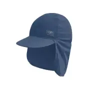 Ocean And Earth Kids Sunbreaker Beach Hat in Navy - Size OSFA -Blue