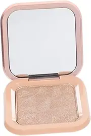 NIYANGLE Highlighter Powder Palette Glitter Makeup Tray for Face Body Hair Chic Versatile Highlighting Effect for Eye Catching Makeup Looks