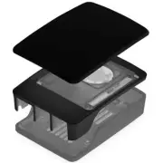 Raspberry Pi Official Case with Fan Grey / Black for Raspberry Pi 5 Model B (The