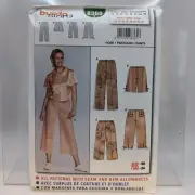 Burda Pattern 8365 Ladies Pants & Capris!! Sz 10-24 UNCUT Factory Folded