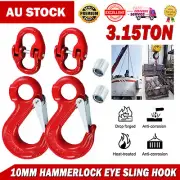2Pack 3150kg Hammerlock & Sling Hook fit Lifting Chain Sling Caravan, trailer AU