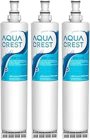 [AQUA CREST] 4396508 Fridge Water Filter, Compatible with Whirlpool 4396508, 4396510, SBS002, SBS004, SBS200, S20BRS, EDR5RXD1, 481281729632 (3)