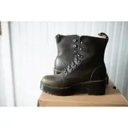 Dr. Martens Leona Platform Ankle Boots US L 9 NEW