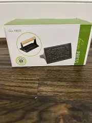 Outset Bacon Press, 6.75 Inches, Metallic with Box Excellent Condition Unused