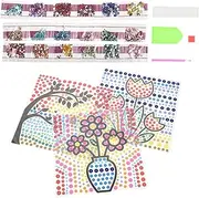 Generic 1 Set Diamond Drawing Dot Art for Gems Diamond Art Kits Adults Diamond Art Bookmarks for Frame Stickers for Craft Kits for 8-12 Plastic