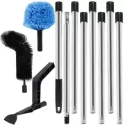 Gutter Cleaner Gutter Cleaning Tool With Flexible Bristle Telescopic Gutter ◎