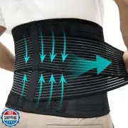TESETON Back Support Belt for Women and Men, Back Brace Relieve Lower Back Pa