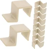 QUMIIRITY Bed Frame Hooks by 10pcs Baby Bed Rail Fasteners Mounting Brackets for Baby Bed Furniture