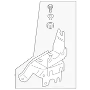 Genuine Nissan Mount Bracket 47840-6RF0A (for: Nissan)