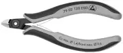 Knipex 79 02 120 ESD, 4 3/4" Electronics Diagonal Cutters-ESD Handles