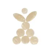 New 9pcs Key Button Inlays for Tenor/ Alto/ Soprano Sax Saxophone Free Ship white