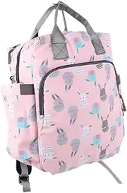CRILSTYLEO Fashionable Mom Diaper Backpack Nappy Maternity Travel Bag Handbag Backpack Multifunctional for Outdoor Camping