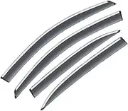 QVQOCUKS Car Window Visors Vent Shades Compatible for BYD Dolphin EA1 2021-2025 Rainproof Window Deflector Windshields Guards Awnings Accessories(Type 2)