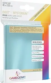 Asmodee Gamegenic Dixit Mysterium Prime Board Game Sleeves with 90 Sleeves Per Pack