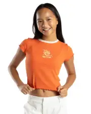 Rip Curl Girls' Summer Solstice Rib T-shirt