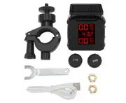 Solar Tire Pressure Monitoring System LCD Screen Tyre Pressure Alarm Monitor Sensor