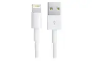 Astrotek USB Lightning Data Sync White Charging Cable - 1m