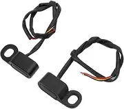 Indicators Flowing Turn Signal 1 Pair Motorcycle Front Turn Signal Light For Harley Touring Electra Glide 09-17 Softail Slim 15-21 LED Indicator Turn Signal Indicator(B)
